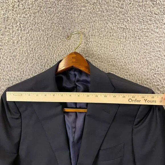 Suitsupply Lazio Suit Blazer Jacket US 40L‎ Slim FLAW Vitale Barberis Canonico